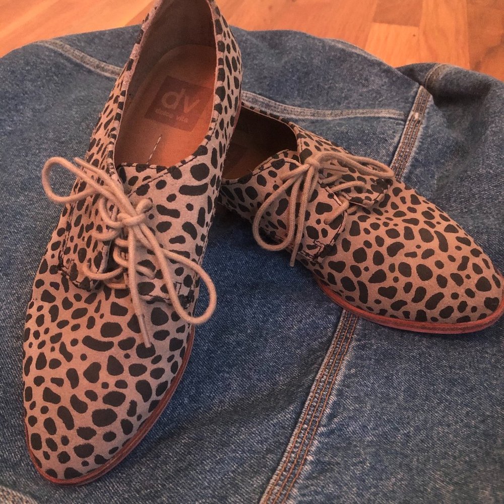 Dolce Vita Leopard Print Oxfords